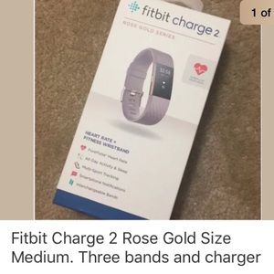 LAST CHANCE→ Rosegold Fitbit Charge2
